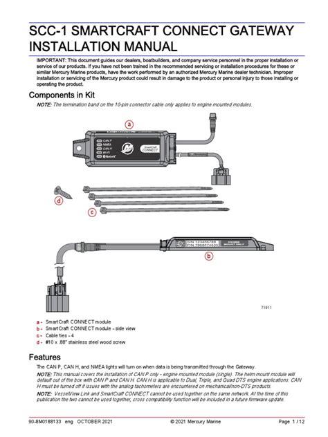 SmartCraft Connect Gateway Installation Manual 